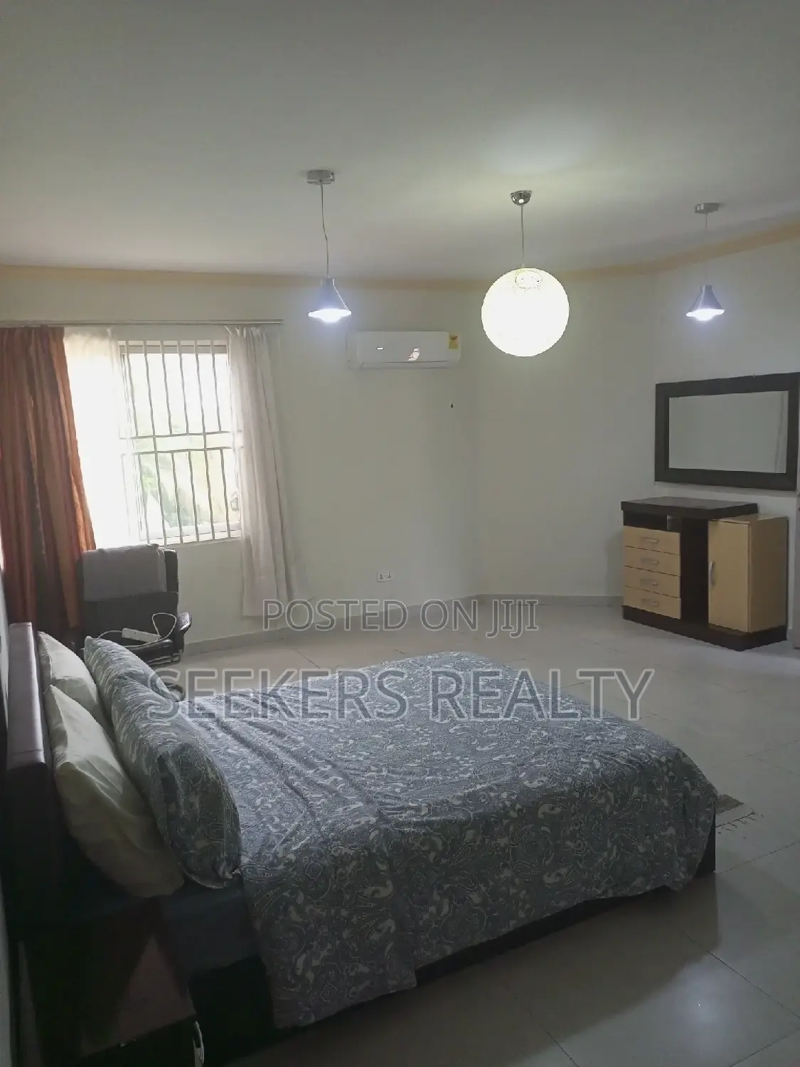 Furnished 1bdrm Apartment in Seekers Realty, Cantonments for rent