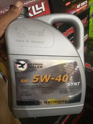 5W40 German Adler Engine Oil Full Synthetic 5L