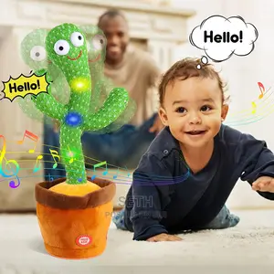 Children Kids Intelligence Cactus Talking Toy