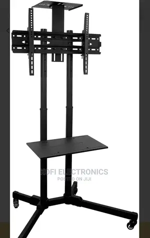 Equipped Mobile TV Stand/Trolley for LED/LCD 32-70" W/ Shelf