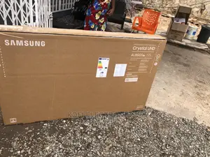 SAMSUNG 55-Inch 55AU8000 With Google Assistant Satellite Tv