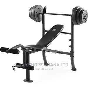 Workout Bench With 50kg Weight Set