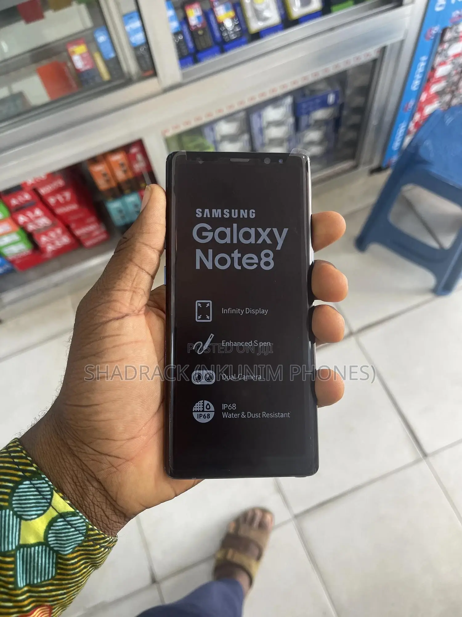 New Samsung Galaxy Note 8 64 GB Blue