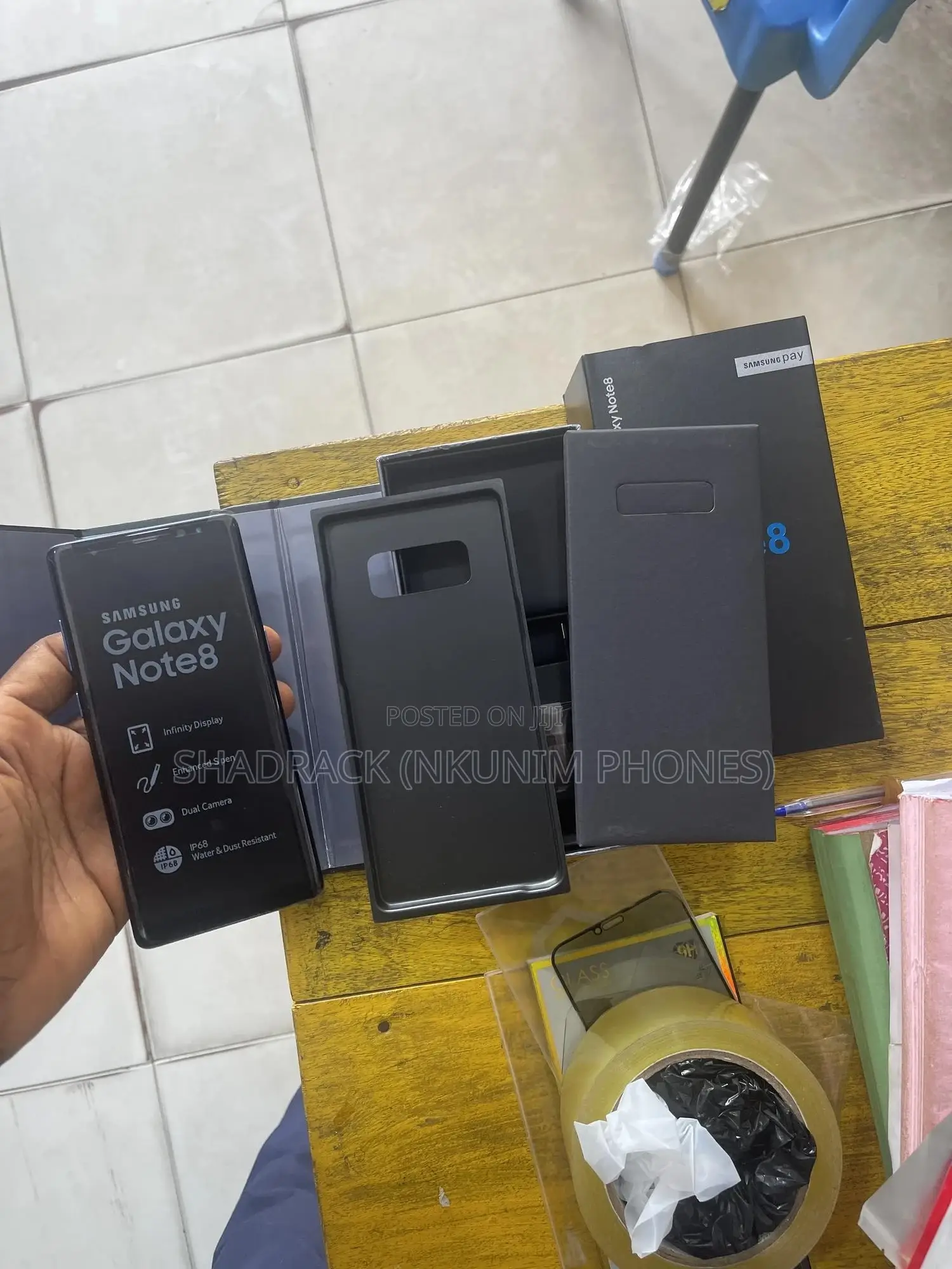 New Samsung Galaxy Note 8 64 GB Blue
