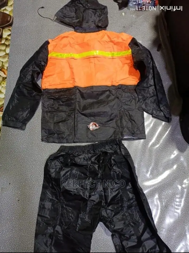 Top & Down Visibility Riding Raincoat