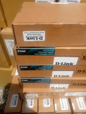 Dlink DGS-1210-10P Smart Poe Gigabit 2 SFP Port Switch