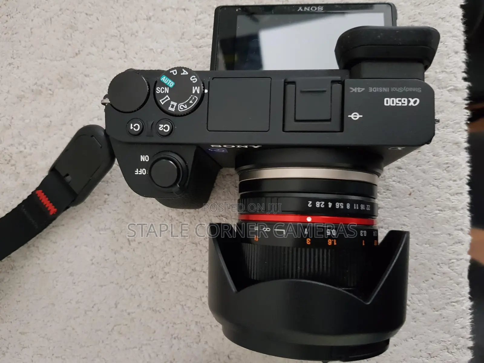 Sony A6500 Digital Camera With Samyang 12MM 1:2.0 Lens