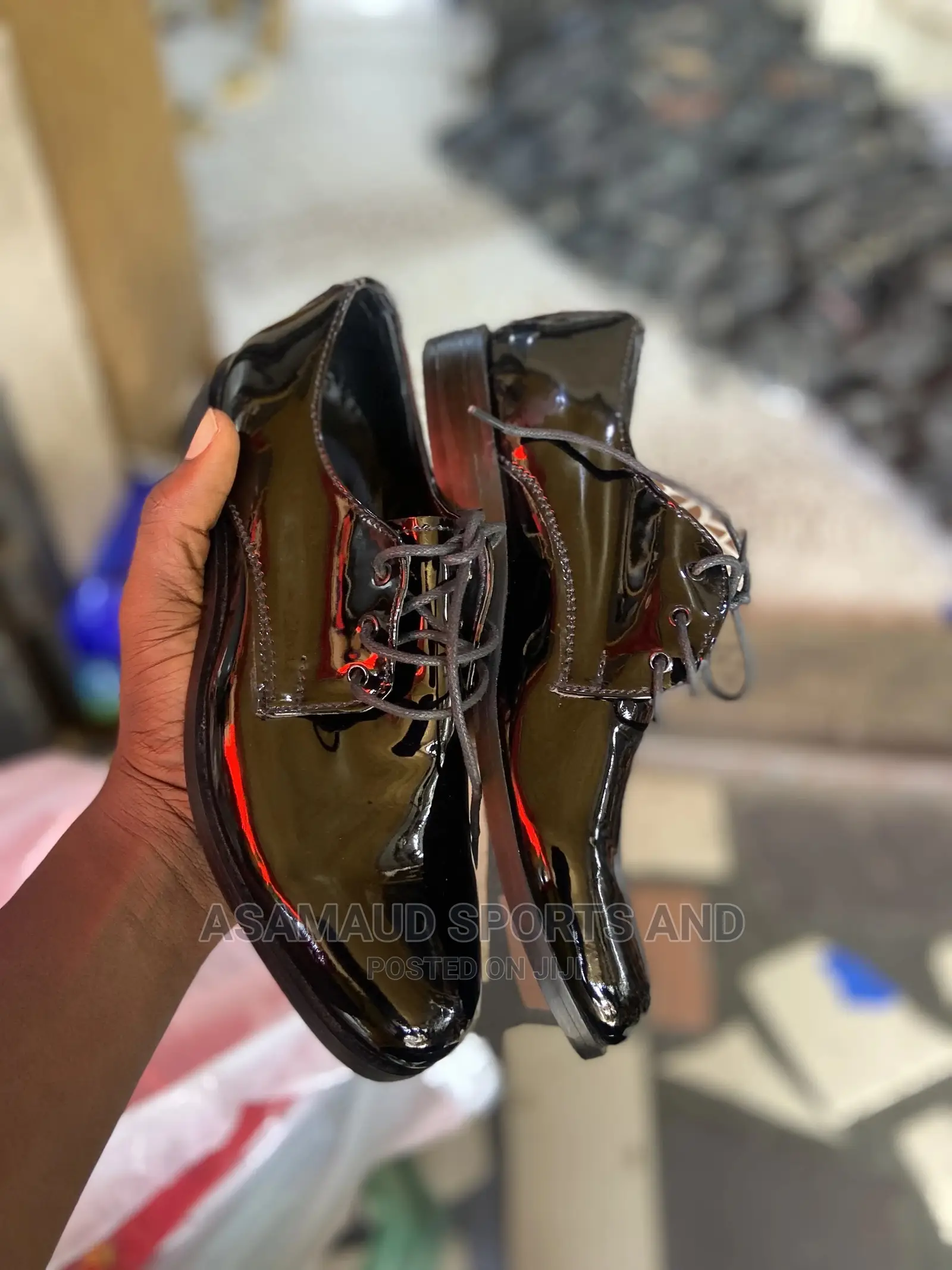 Original Mirror Police and Military Shoes