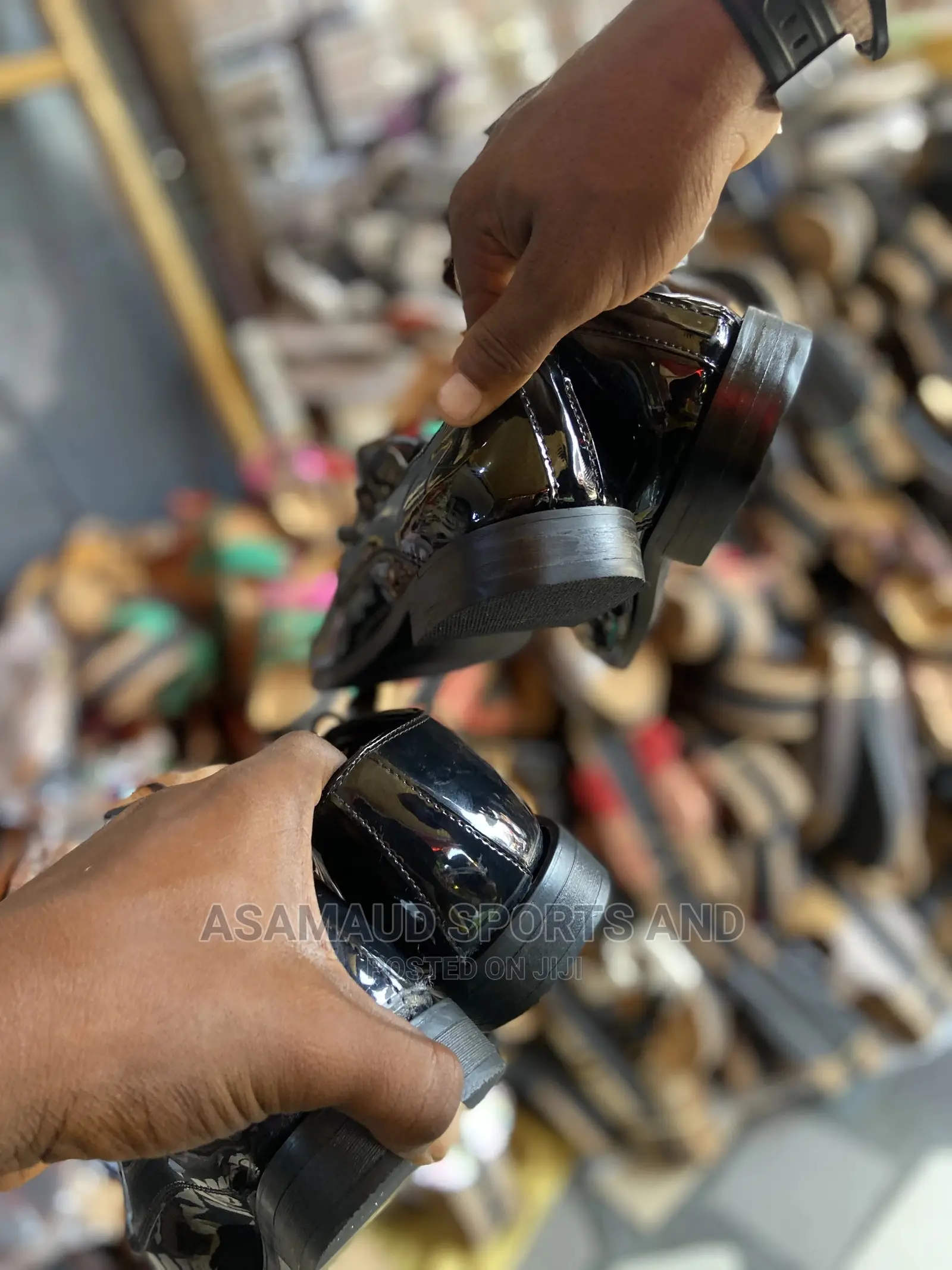 Original Mirror Police and Military Shoes