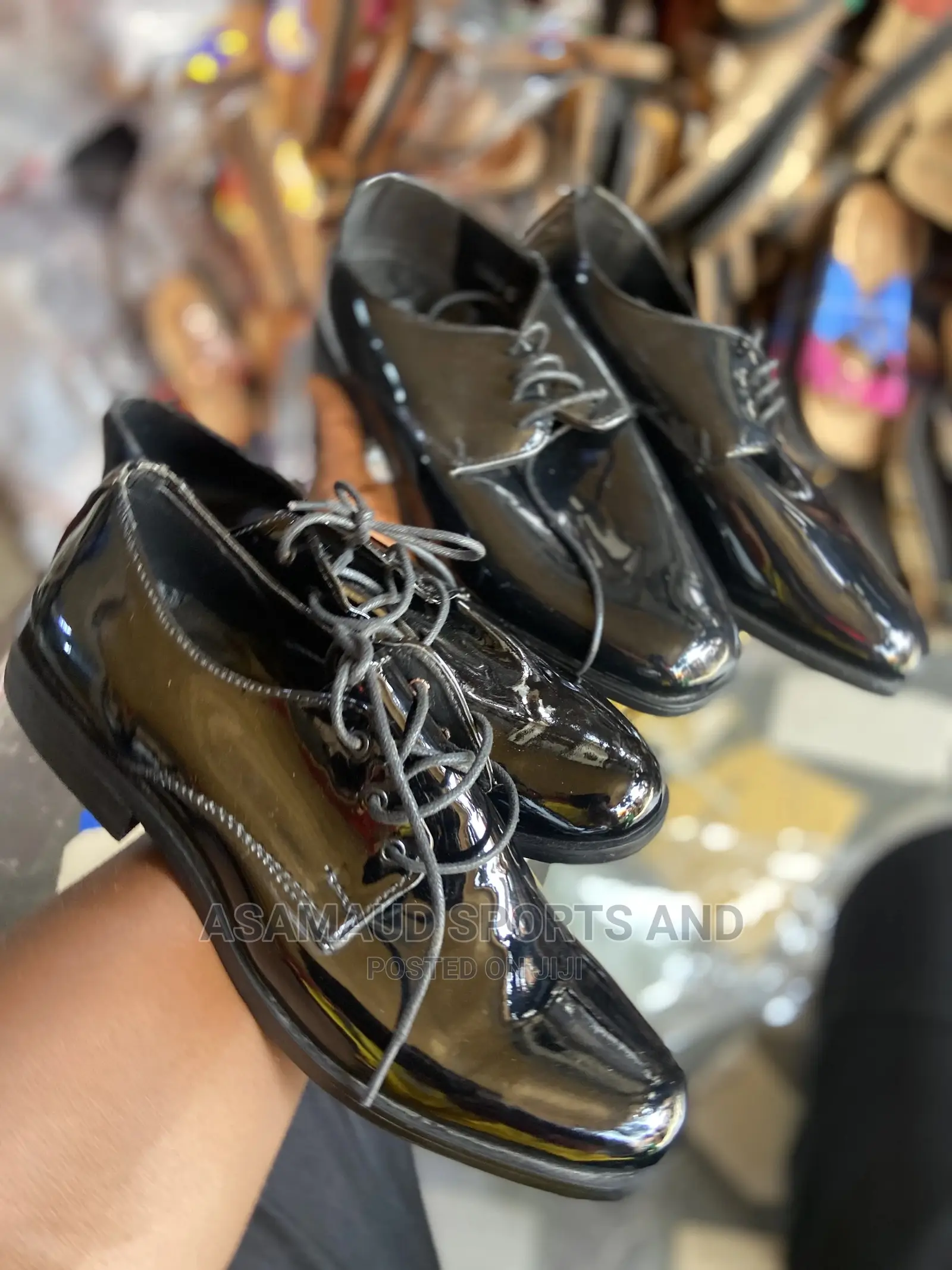 Original Mirror Police and Military Shoes