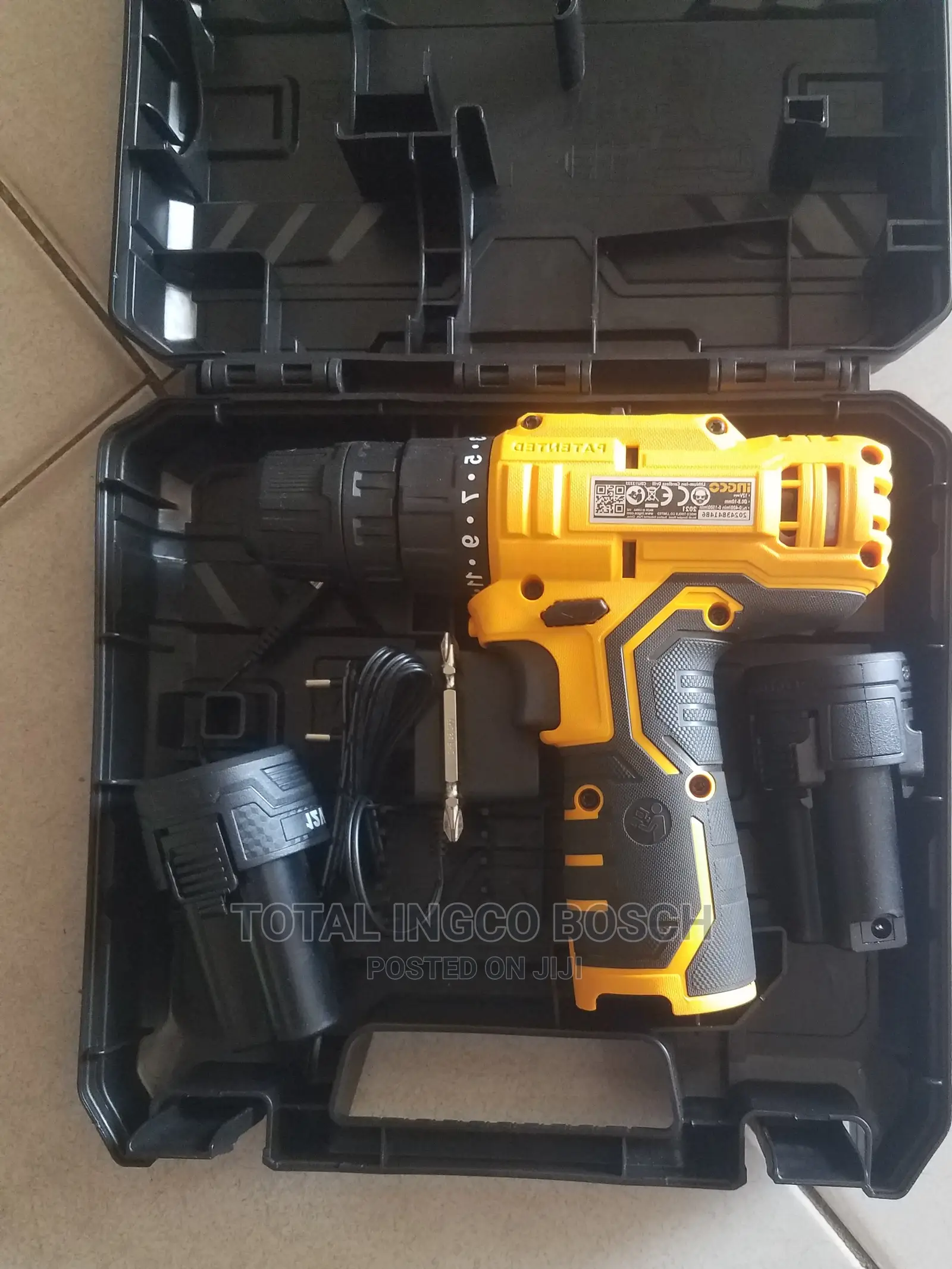Ingco Cordless Drill 12v