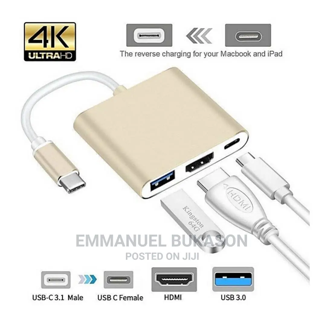USB Type C 3 in 1