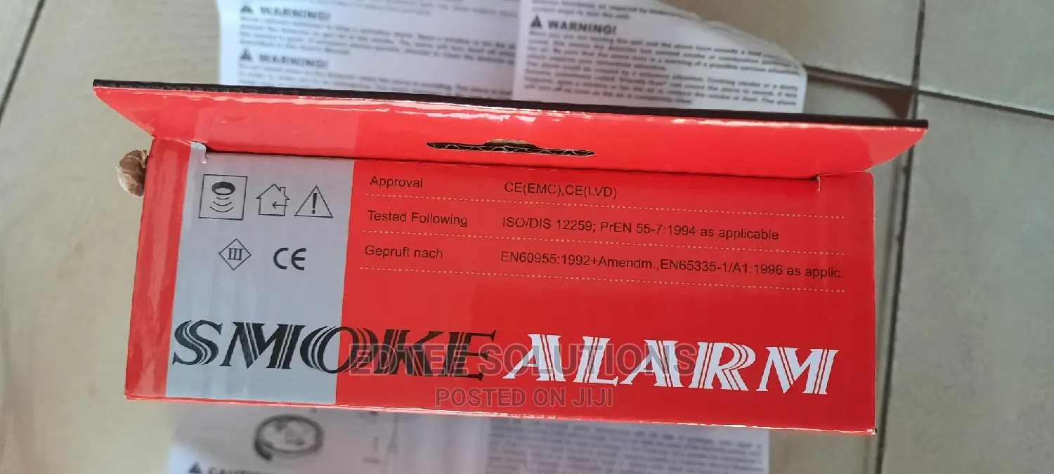 9v Battery Fire Alarm Smoke Detector