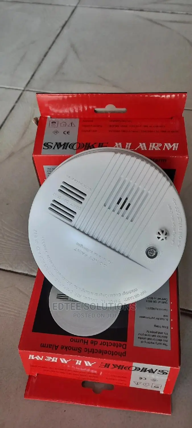 9v Battery Fire Alarm Smoke Detector