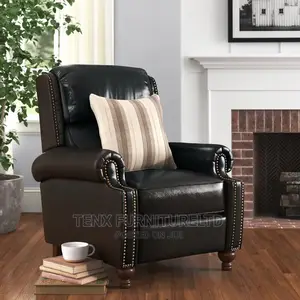 Recliner ( Club )' Wide Genuine Leather