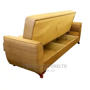 Sofabed 3 Seater With (Hidden Compartments Under the Seat)