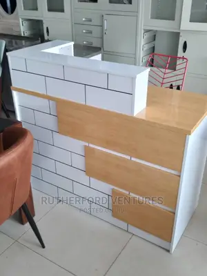 Wooden Reception Desk