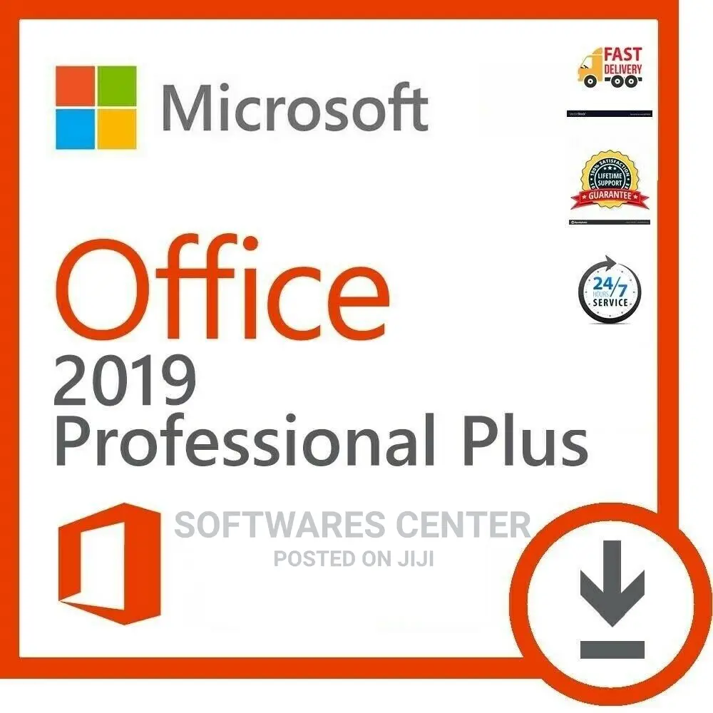 MS Office 2019 Pro Plus for 3PC (Bind to Microsoft Account)