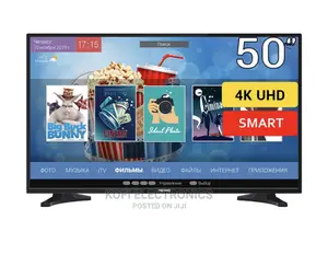 Asano 50′′ Ultra HD 4K Smart LED TV – Black