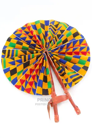 Producers of Foldable Leather Fabric / Ankara Fans
