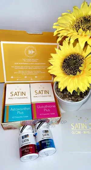 Satin Skinz Gluta Tabs Skin Supplement New Packaging