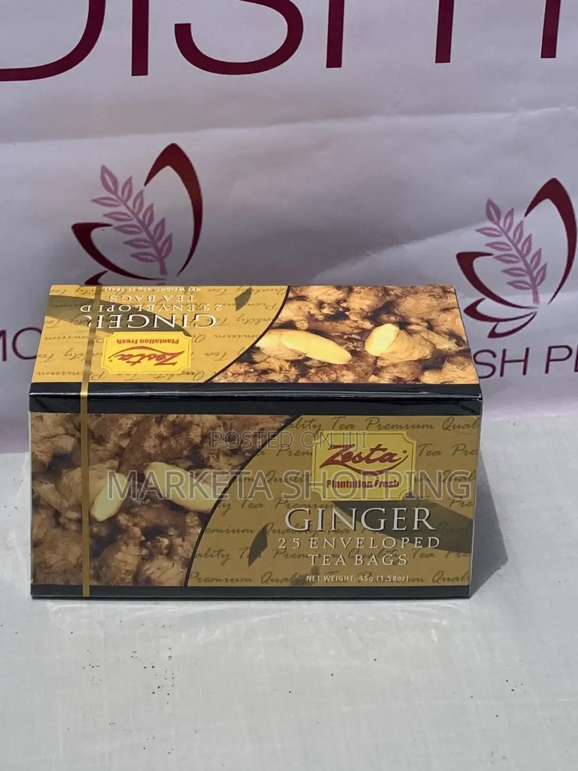 Zesta Ginger Teabags (45g)