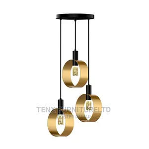 LED CHANDELIER (Pendant Lamp)Iron and Glass