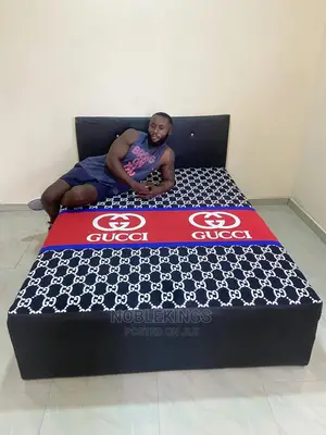 Double Bed With Mattress and Frame Inbuilt