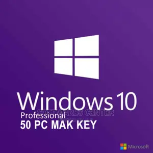 Windows 10 Pro – MAK 50 PC Activations License Key
