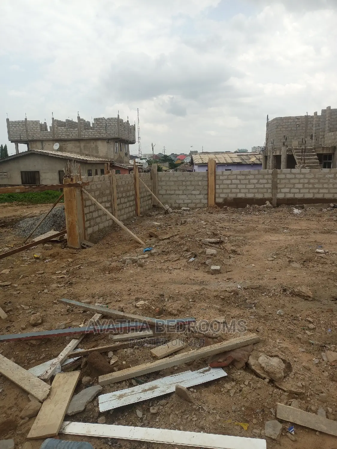 Full Plot of Land for Sale at Teshie Penny to Bushroad