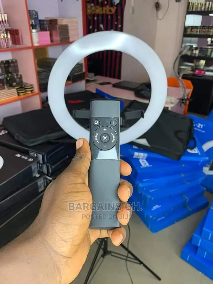 14 Inches RGB Ring Light With Stand and Remote