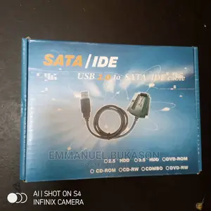 Sata and IDE Cable With Power for Desktop