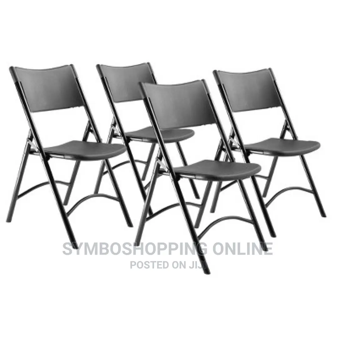 National Public Seating Heavy Duty Plastic Folding Chair