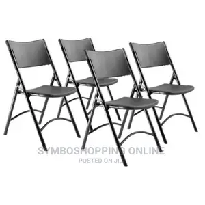 National Public Seating Heavy Duty Plastic Folding Chair