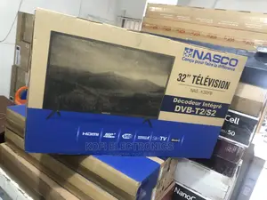 Nasco NAS-K32FB Digital Inbuilt Satellite TV – 32′′ Black