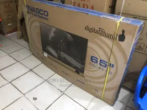 Nasco NAS-H65-FUS Digital Satellite UHD 4K Smart TV – 65′′