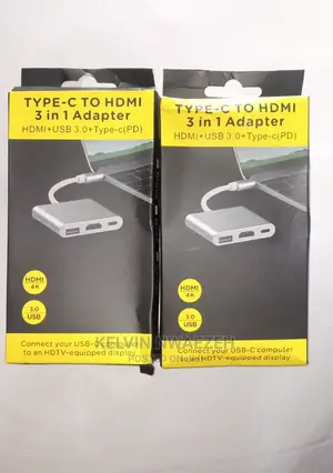 Type C to HDMI 3 in 1 Adapter