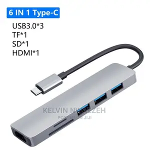 Type C Adapter 6 in 1 4K