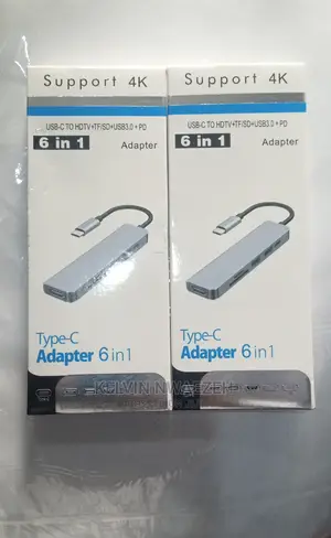 Type C Adapter 6 in 1 4K