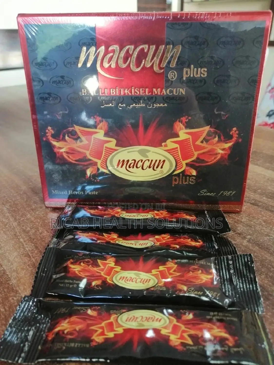 Maccun Plus Turkish Honey 240grams