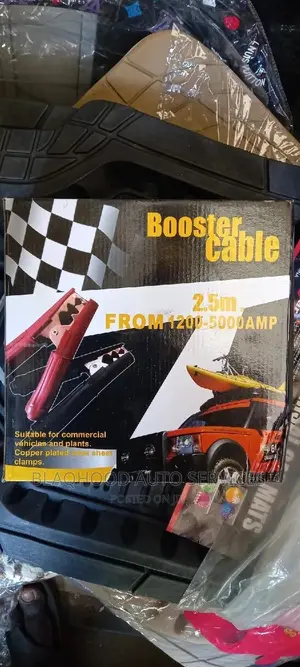 BATTERY BOOSTER CABLE/JUMPER (2.5 Meters) Available