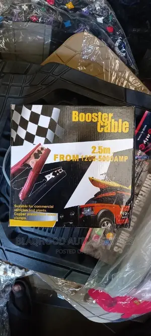 BATTERY BOOSTER CABLE/JUMPER (2.5 Meters) for Sale