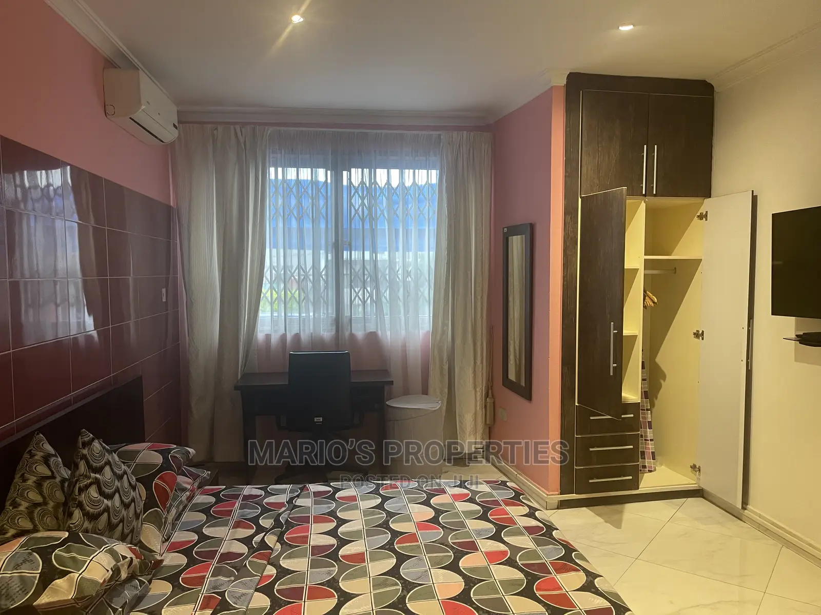 Furnished 1bdrm Apartment in Marios Properties, East Legon for Rent