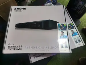 SHURE BLX/PG58 Dual Wireless Microphone