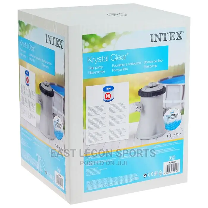 Intex Filter Pump Swimming Pool Cleaning