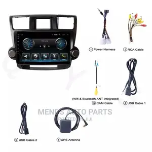 Toyota Highlander 2009 to 2012 Android Video Car Tape