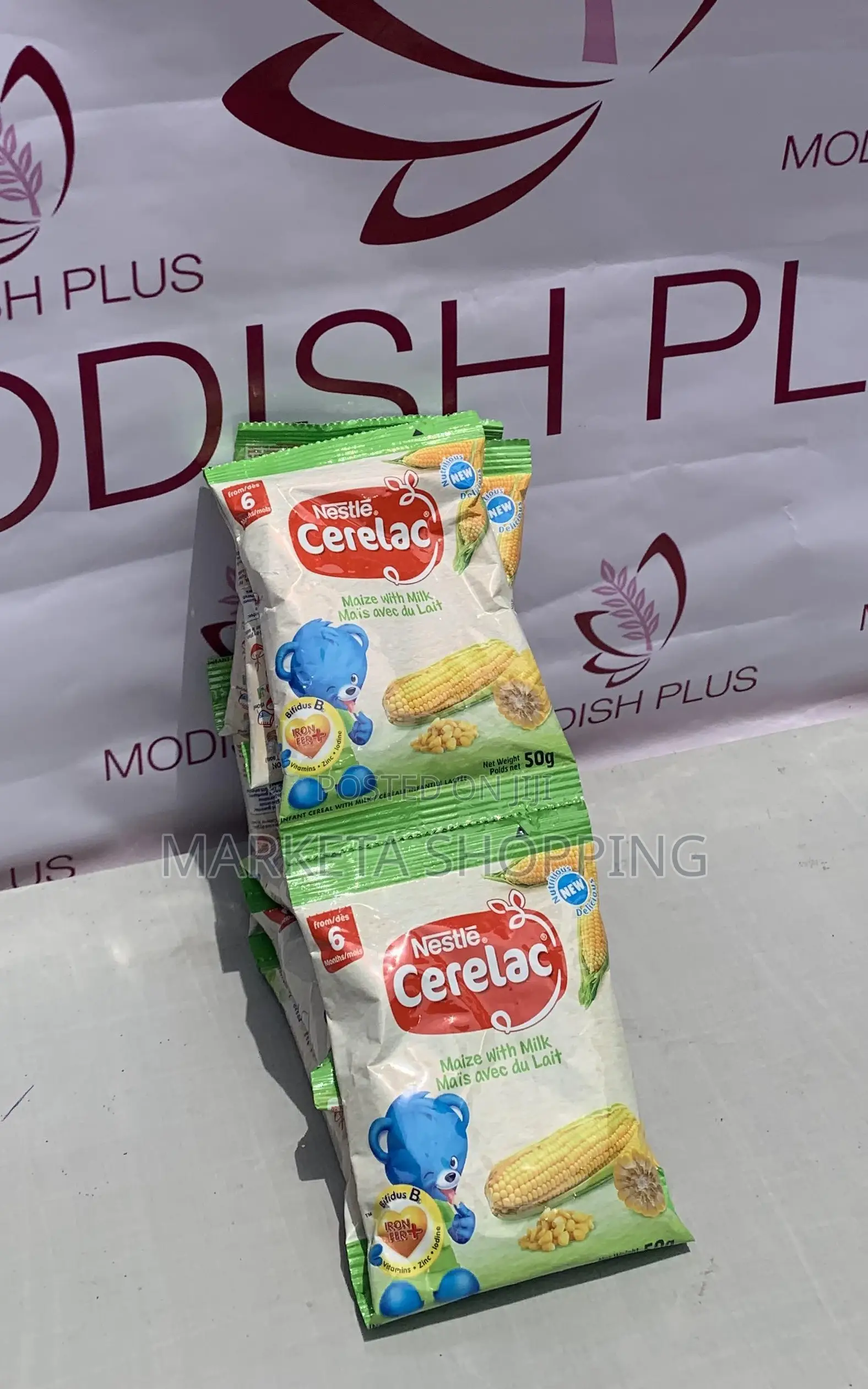 Nestle Cerelac Maize With Milk (50g*10)