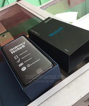 New Samsung Galaxy Note 8 128 GB Black