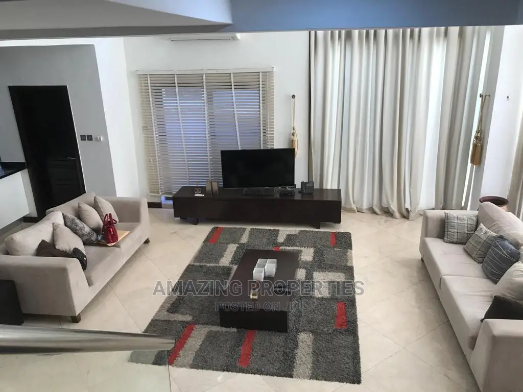 Furnished 4bdrm Townhouse/Terrace in 4 Bed House Gated for Rent