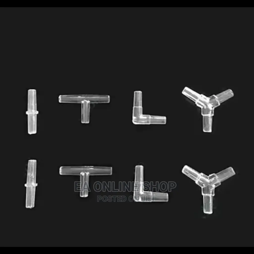 Aquarium Plastic Air Hose Connectors Tube.